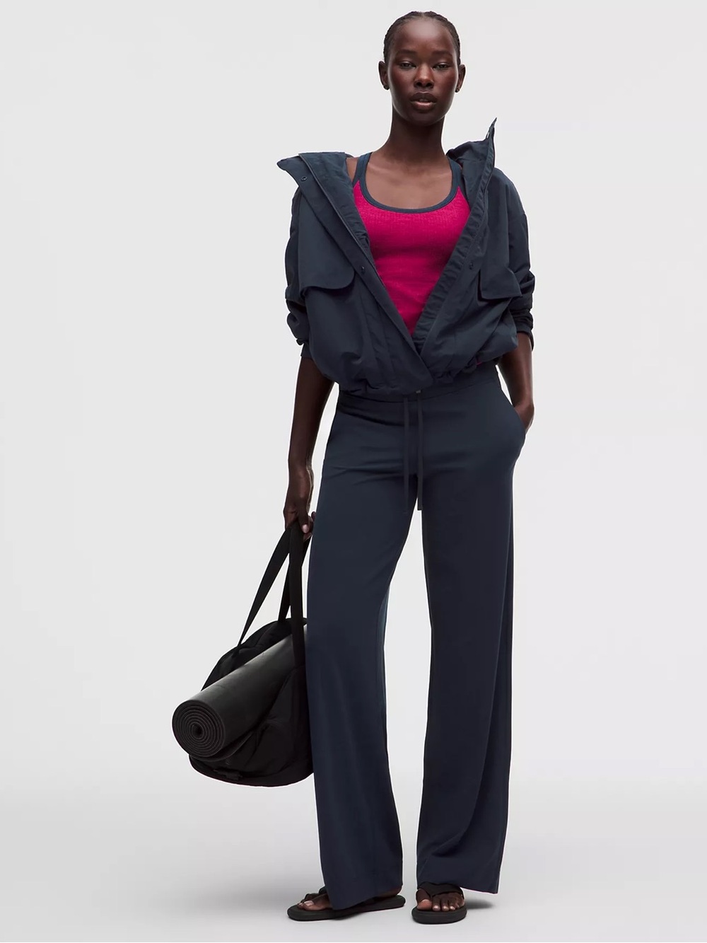 Groove High-Rise Wide-Leg Pant Tall - True Navy